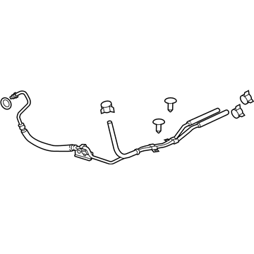 Chevy 22985652 Power Steering Cooler Tube