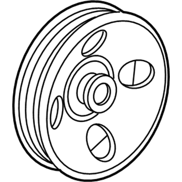 Chevy 12625446 Pulley