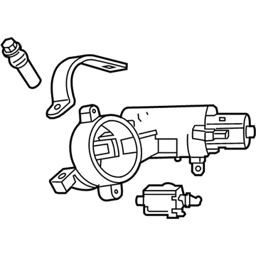 Chevy 84165716 Ignition Housing