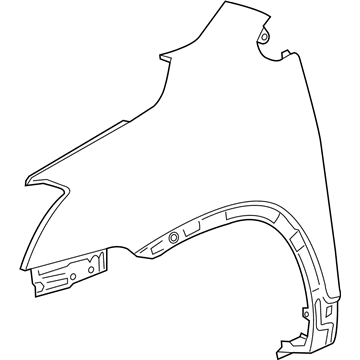 GM 42334474 Fender, Front