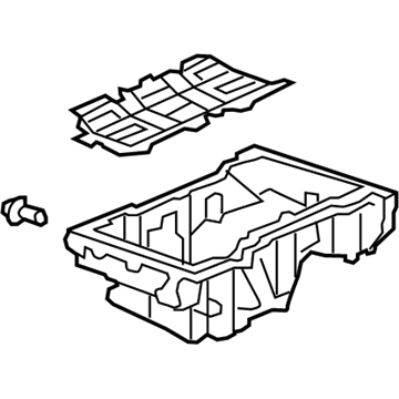 Chevy 12666374 Oil Pan