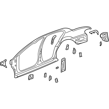 Pontiac 12482387 Uniside Assembly