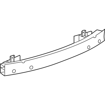 GM 13423587 Bar Assembly, Rear Bumper Imp