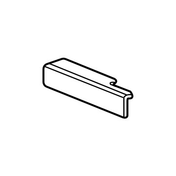 GM 84690112 Panel Assembly, F/Flr Cnsl Rod *Very Dark Gr