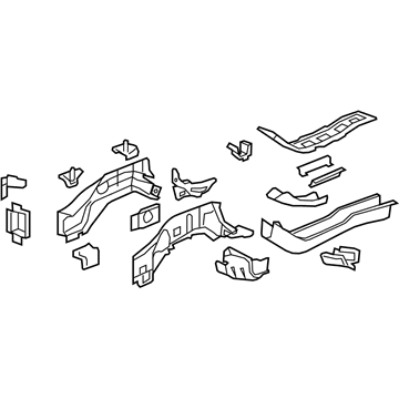 Saturn 22814590 Rail Assembly