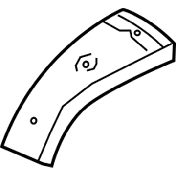 Cadillac 22789624 Inner Wheelhouse