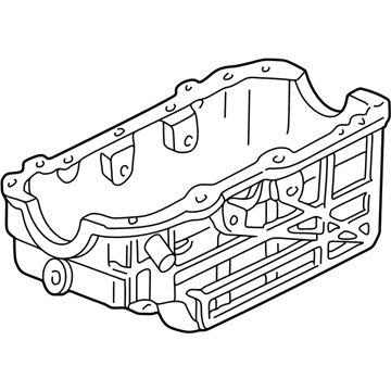 Pontiac 12577511 Oil Pan