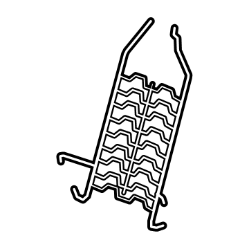 GM 84800797 Support Assembly, F/Seat Bk Pad