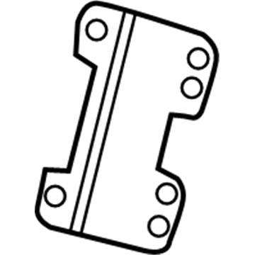 Chevy 23435400 Rear Seat Air Bag Bracket