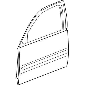 Pontiac 12483372 Door Shell