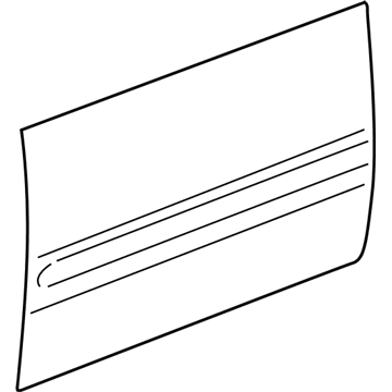 GM 25767797 Panel, Front Side Door Outer