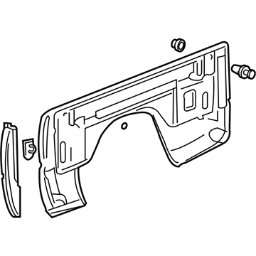 Chevy 88980679 Side Panel Assembly