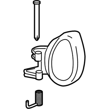 GM 19299613 Handle Kit,Front Side Door Inside