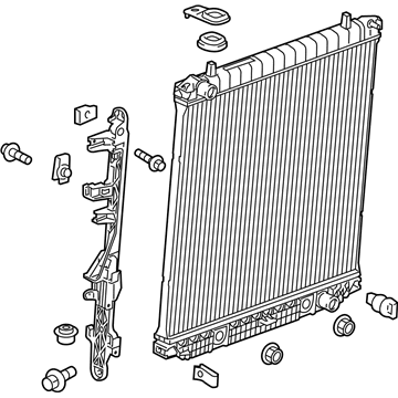 GMC 84910548 Radiator Assembly