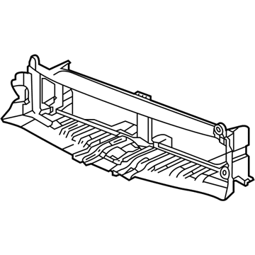 GM 42790299 Baffle, Rad Air Lwr