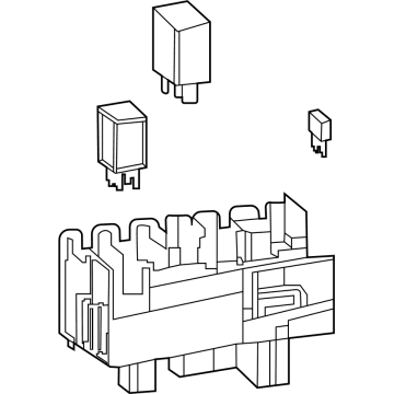 2022 Chevy Silverado 2500 HD Fuse Box - 84738241