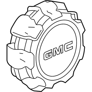 GMC 22950440 Hub Cap