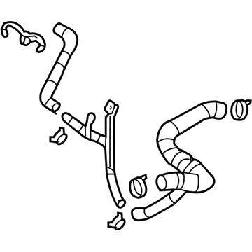 2002 Chevy Cavalier Cooling Hose - 22661207