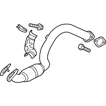 GM 95129307 Exhaust Front Pipe Assembly