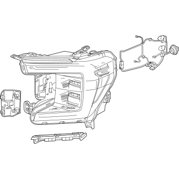 GMC 85162504 Headlamp Assembly