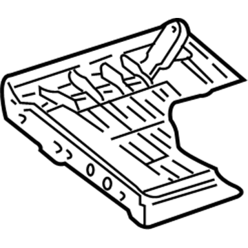 GM 12472595 Frame,Passenger Seat Cushion