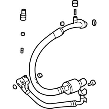 Cadillac 84798186 Discharge Hose