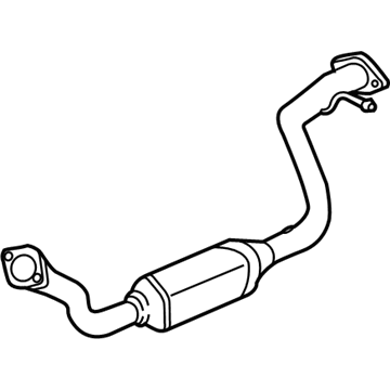 GM 19256424 Catalytic Convertor Assembly (W/ Exhaust Pipe) <Split>