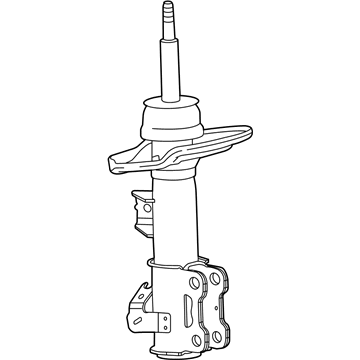 2016 Cadillac ATS Shock Absorber - 84636399