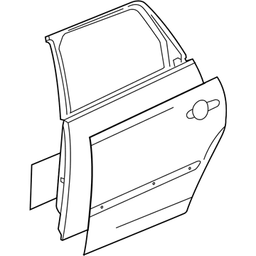 Chevy 15830108 Door Shell