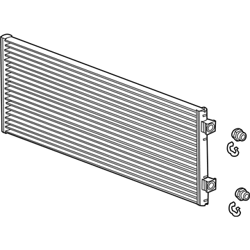 GM 20925997 Auxiliary Radiator Assembly