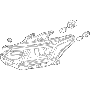 Chevy 84887860 Headlamp Assembly