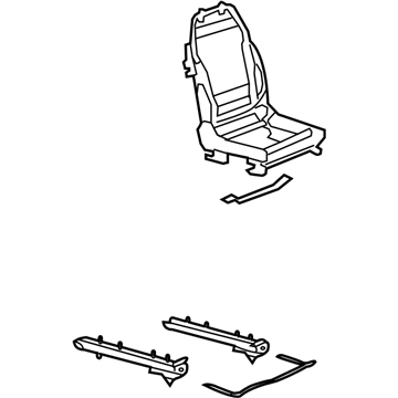 Chevy 20836930 Seat Frame