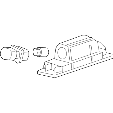 Chevy 20944894 License Lamp