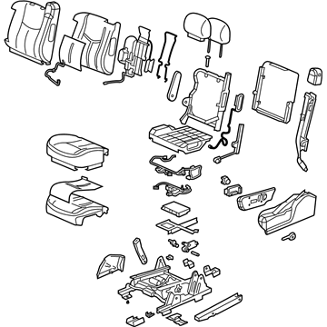 GMC 88977423 Seat Assembly