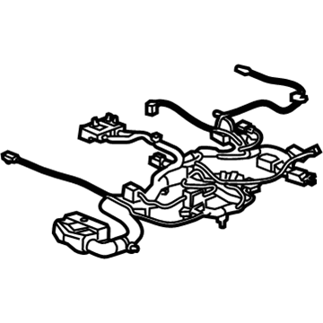 GM 84081323 Harness Assembly, Front Seat Cushion Wiring