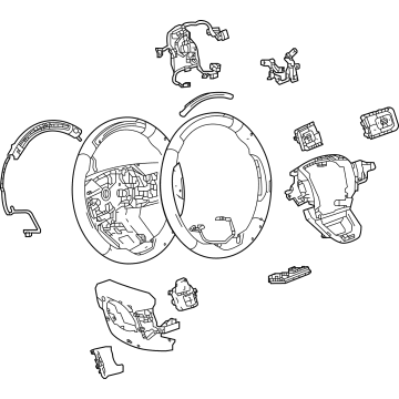 GMC 86537705 Steering Wheel