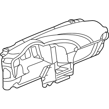 GM 10435635 Panel Assembly, Instrument *Oak