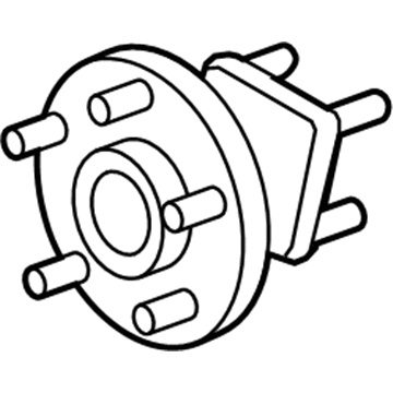 Saturn 20907864 Hub & Bearing