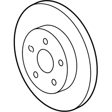 Chevy Malibu Brake Disc - 19303822