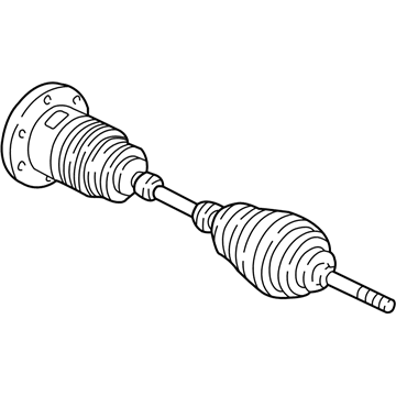 GMC 26055051 Axle Assembly