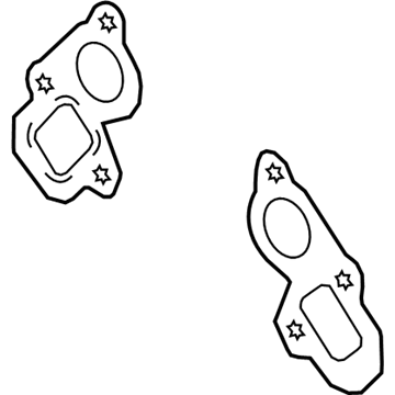 Chevy 12657430 Water Manifold Gasket