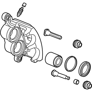 2024 Cadillac XT6 Brake Caliper Repair Kit - 85571792