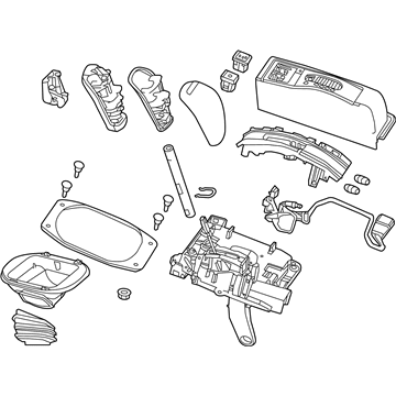 Chevy 92286262 Shifter Assembly