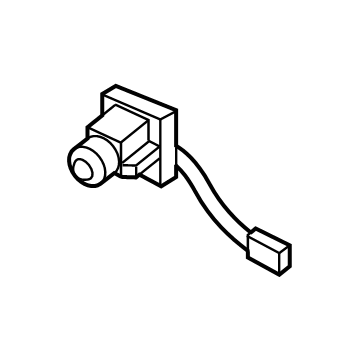 GM 84082778 Camera Assembly, Front View Driver Information