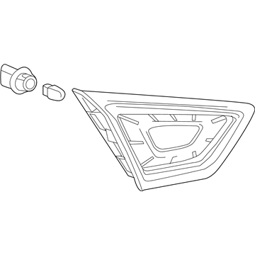 GM 84043112 Lamp Assembly, Rear Combination