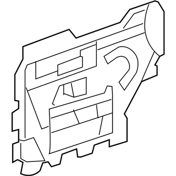 2009 GMC Sierra 3500 HD Door Seal - 20792315