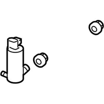 Chevy 20999342 Washer Pump