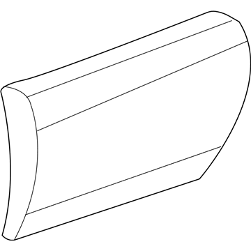 GM 15224386 Door Assembly, Front Side