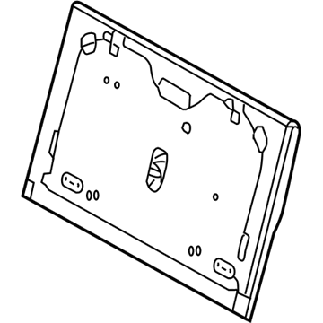 Cadillac 88898475 Seat Back Panel