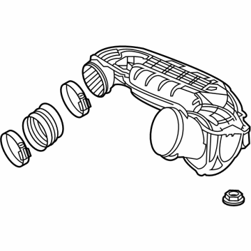 2023 GMC Sierra 1500 Air Intake Coupling - 84943352